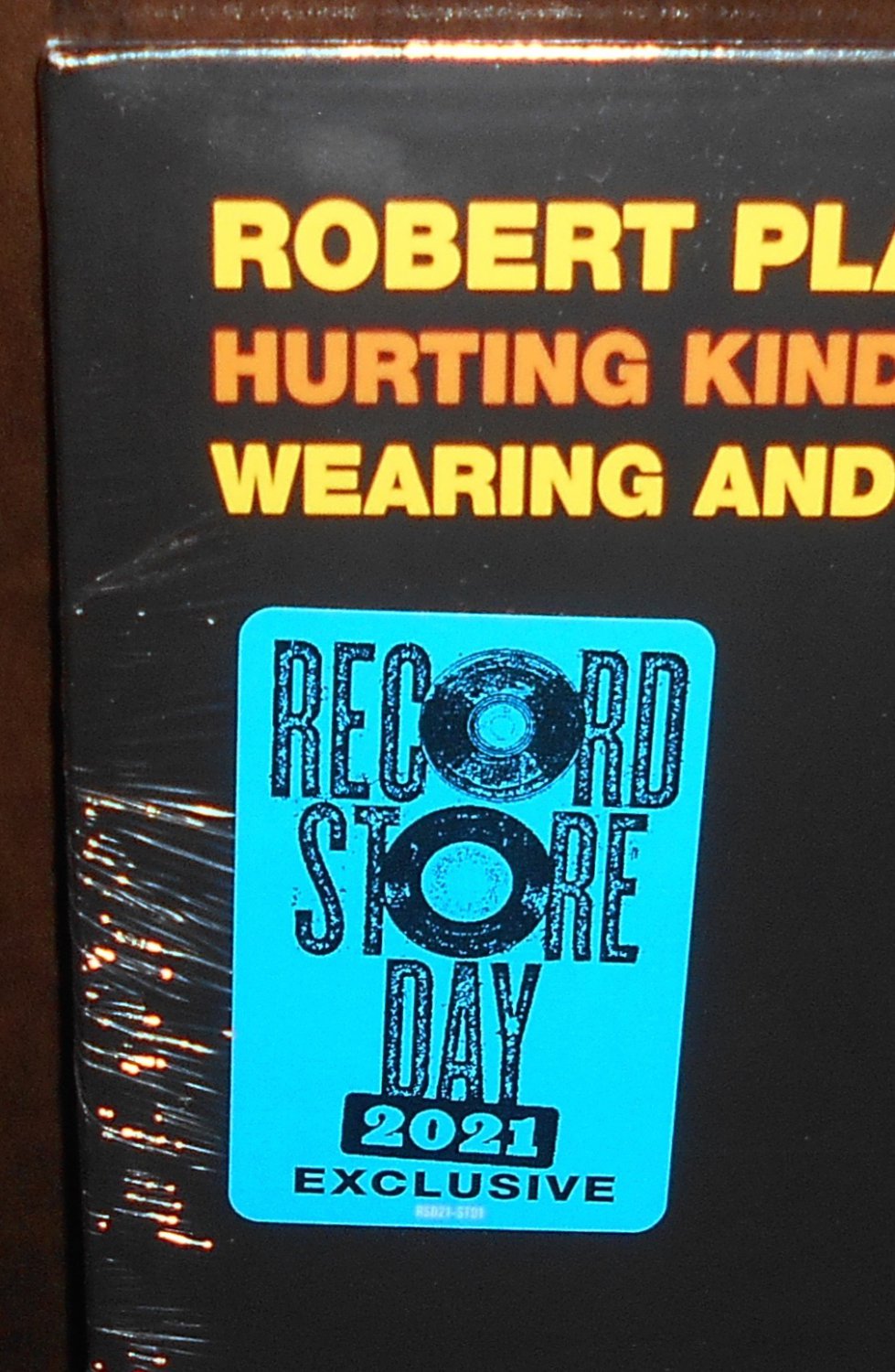 Robert Plant Live At Knebworth Vinyl Jimmy Page Led Zeppelin Record