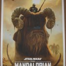 Star Wars The Mandalorian Pablo Olivera Bantha Ride Giclee Print Poster #/250