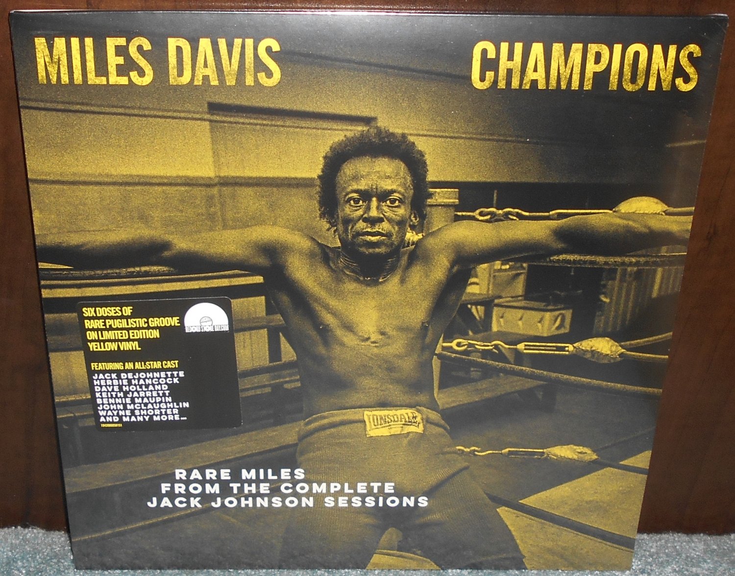 Miles Davis Champions Rare From Complete Jack Johnson Sessions Yellow ...