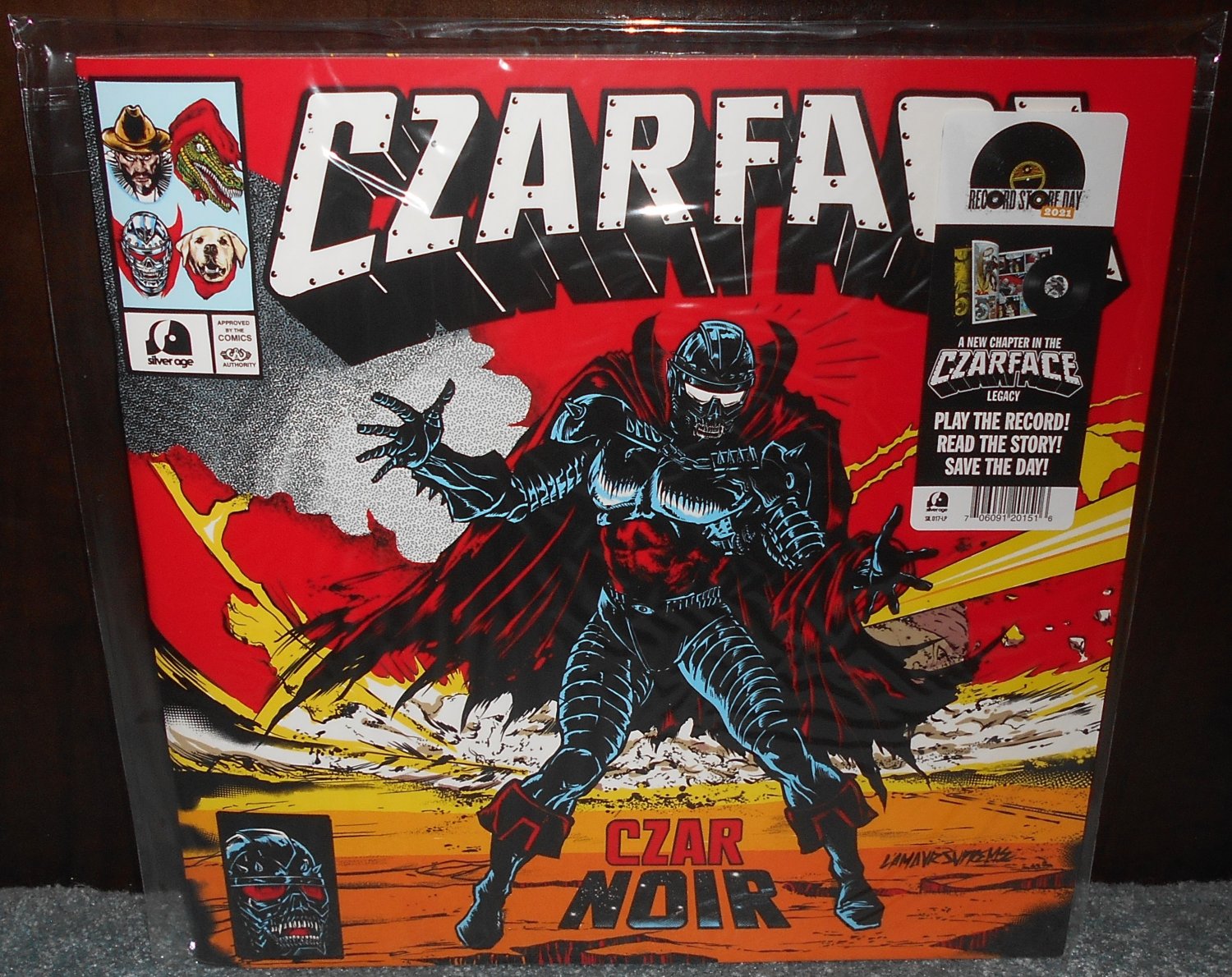 Czarface Czar Noir Vinyl LP + Comic Record Store Day Inspectah Deck 7L Esoteric