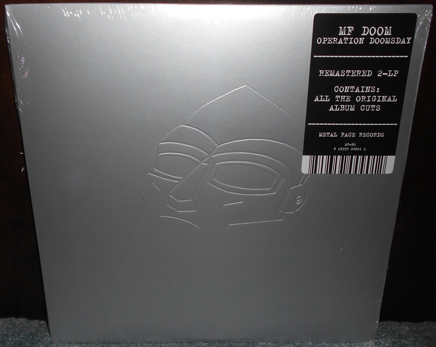MF Doom Operation Doomsday 2-LP Vinyl Sealed Metal Face Records Remastered NEW