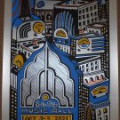 Trey Anastasio Band Jim Pollock Radio City BLUE Poster Print Phish New York /75