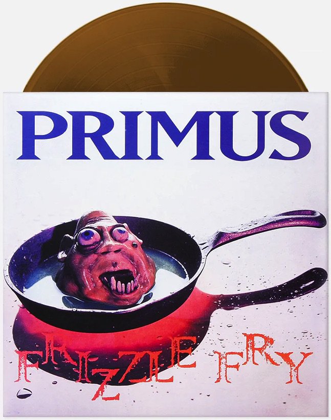 Primus Frizzle Fry Chocolate Pudding Time Vinyl LP New Sealed Brown Limited 1000
