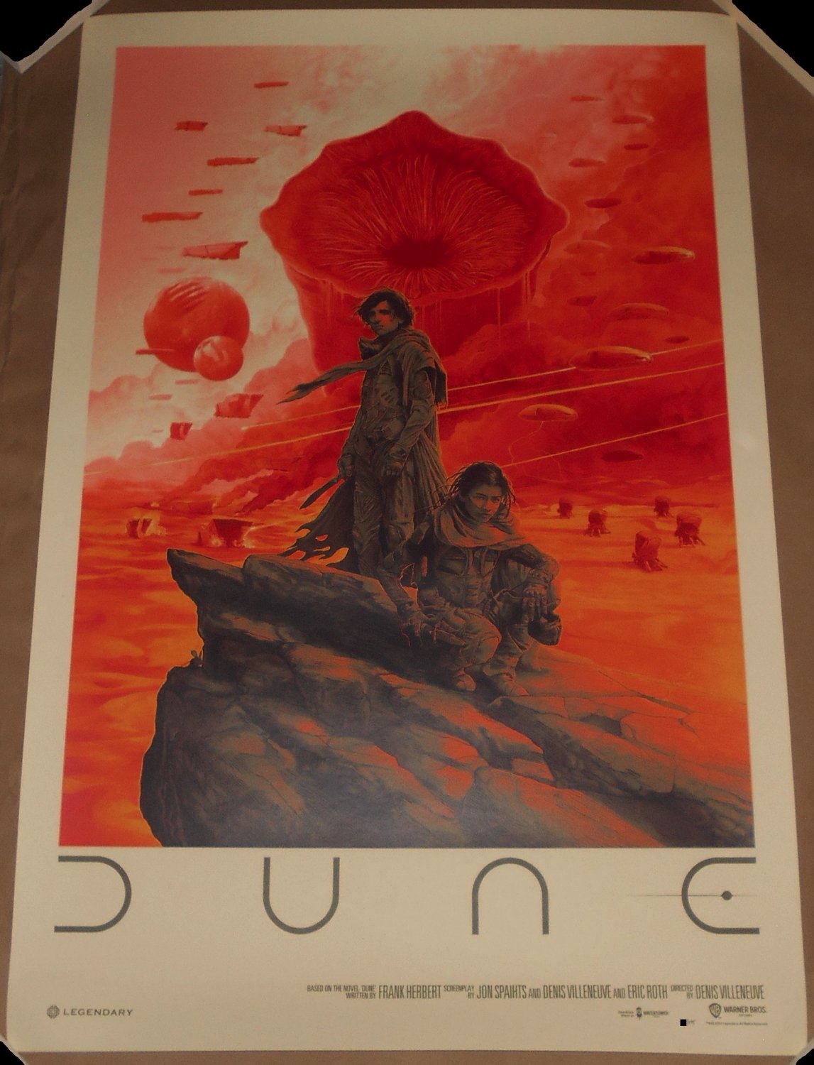 Dune Gabz Grzegorz Domaradzki Poster Screen Print Arrakis Variant #/175 BNG 2022