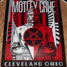 Motley Crue Cleveland OH 2022 Poster Lithograph Print Aaron von Freter OFFICIAL