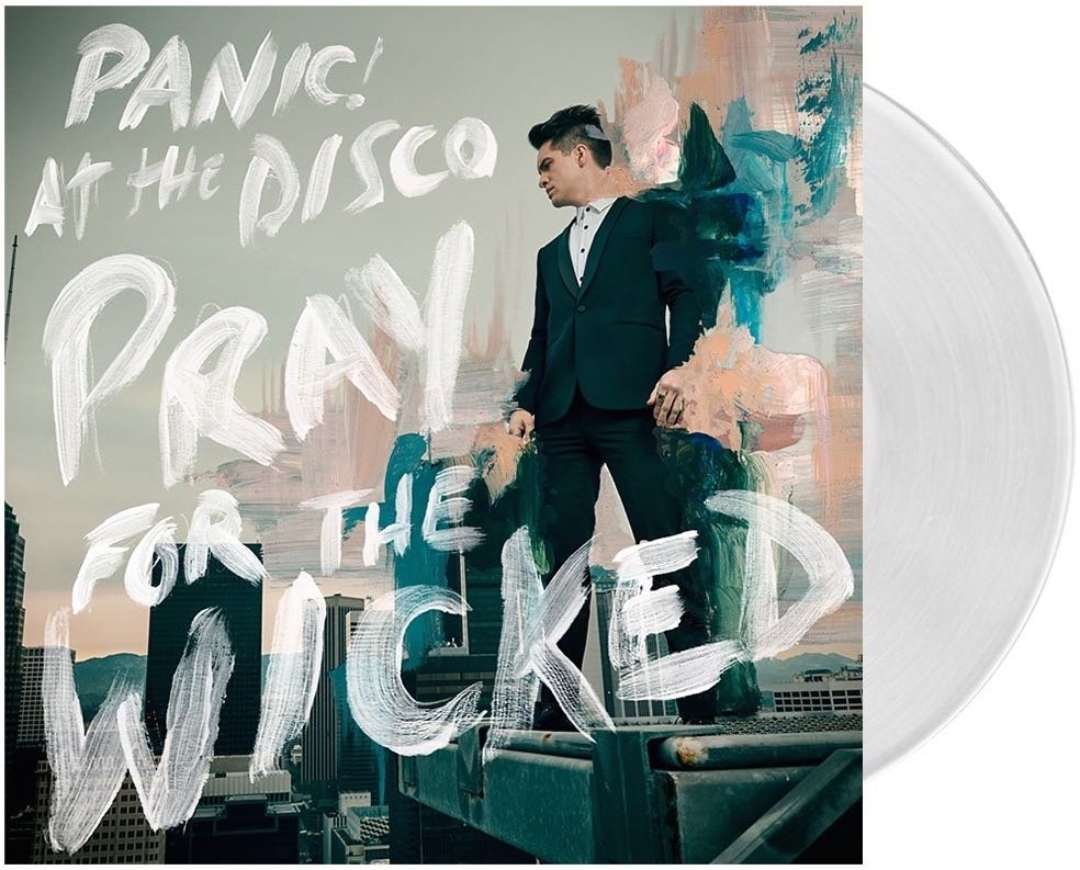 CLEAR VINYL Panic! At The Disco Pray For The Wicked LP New Sealed Limited Color