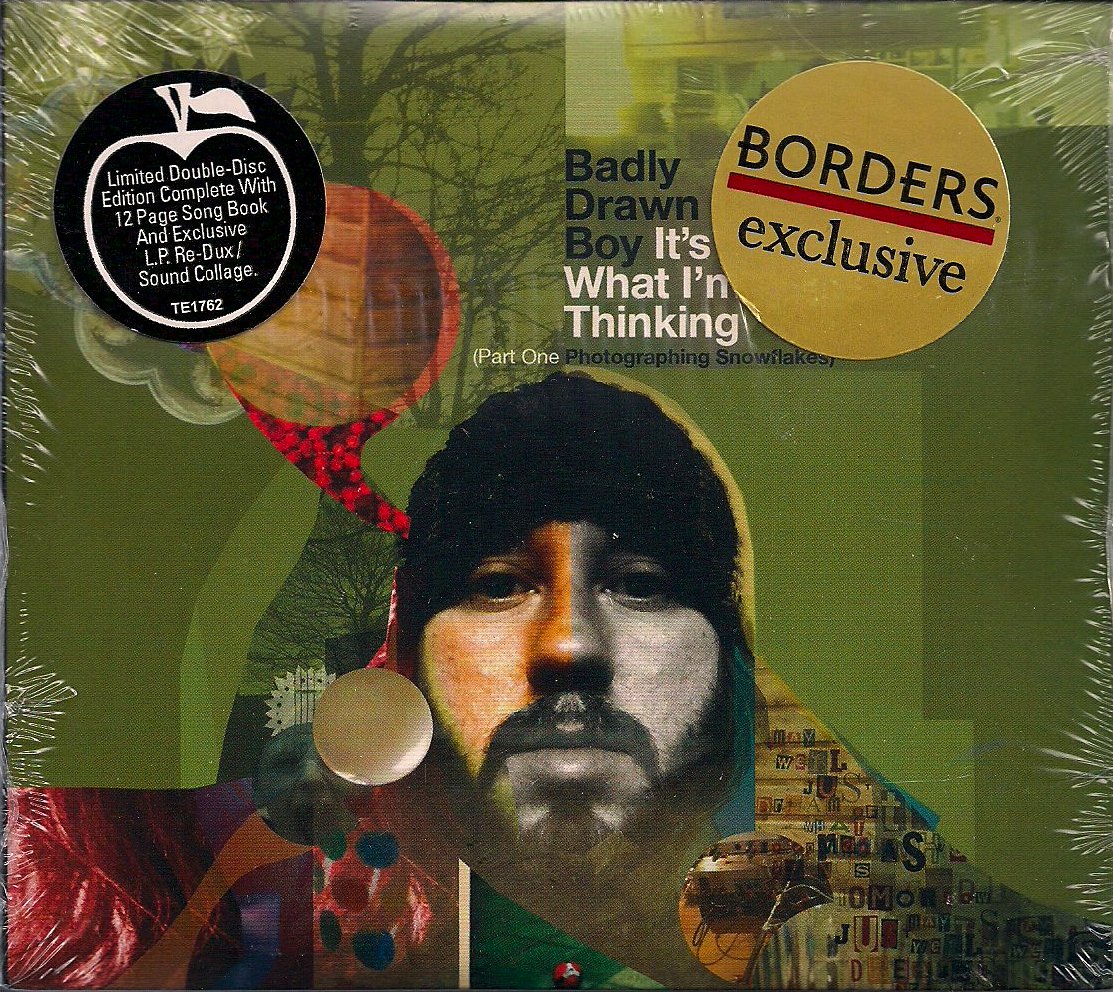 Badly Drawn Boy It's What I'm Thinking 2-CD Borders Exclusive Deluxe Part 1 OOP