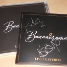 SIGNED Bananarama Live In Stereo CD Autographed Sara Dallin Keren Woodward NEW