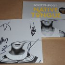 HAND-SIGNED Switchfoot CD Native Tongue New Autographed Autograph 2019 Foreman