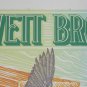 The Avett Brothers 2018 Pittsburgh PA Poster Screen Print Signed Zeb Love #/200