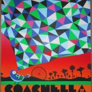Coachella 2016 Poster Nate Duval Signed Screen Print Indio California CA DAMAGED