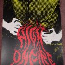 High On Fire 2007 Vancouver BC Canada Poster Screen Print Jon Smith Rare Limited
