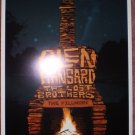 Glen Hansard 2012 San Francisco Fillmore Print Poster Jon Smith The Frames Once