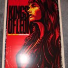 Kings Of Leon 2008 Auckland NZ New Zealand Ken Taylor Signed Poster Print #d/500