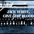 Jack White 2012 London UK Print Poster Rob Jones Stripes England Give Your Blood