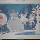 George Caltsoudas Cinderella Giclee Art Print Poster /125 Disney Princess Castle