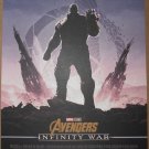The Avengers Infinity War Lithograph Print Poster Matt Ferguson Litho Marvel NEW
