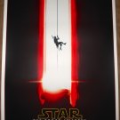RED VARIANT Star Wars The Force Awakens Lee Garbett Screen Print Poster #d /100