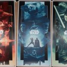 Star Wars John Guydo Print Poster Variant Set A New Hope Return Of The Jedi /200