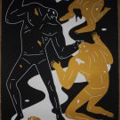 LOW NUMBER Cleon Peterson The Crawler Black Screen Print Poster Signed /150 Rare
