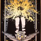 Reservoir Dogs MR BLONDE GOLD Signed Print Poster Quentin Tarantino Adam Pobiak