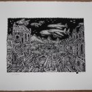 David Welker The Aqueduct Giclee Print Poster Signed #d /100 Under The Marquee