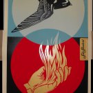 Shepard Fairey Sub-Standard Screen Print Signed Numbered Poster OBEY Andre Bird