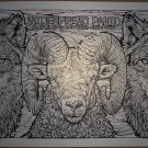 Widespread Panic Red Rocks Keyline Variant Poster 2025 Todd Slater Signed #/25