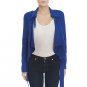StunningLa LONG SLEEVE JACKET COAT SHORT TRENCH COAT SMALL SLIM JACKET & BELT S,M,L Black Bule Rust