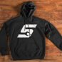 Snap On S Logo Pullover Hoodie Mechanics Tools Sweatshirt Men's Black Hooded New