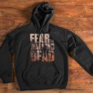 Fear The WALKING DEAD Pullover Hoodie Zombie Fleece Sweatshirt New Black S-3XL