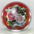 Crystal Roses Paperweight, Made in France, Jane Seymour St. Catherine's Court, 15540