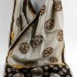 Vera Neumann All Silk Vintage Rectangular Scarf Medallions, Shields, Cords, 18365