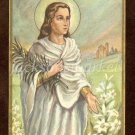 St Maria Goretti Martyr of Purity Holy Card Lithographed in the Netherlands