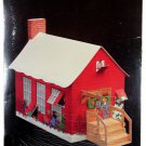 Advent Calendar, Hallmark Village Schoolhouse, 3rd in Series, 1980's Christmas, 22808