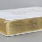 St Joseph Edition New American Bible, Large Text, White Leather in Box, 1980, 23551