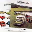 Vintage Chevrolet Brochures, 1971 Truck and Recreational Vehicles, Vans, Campers, 22326