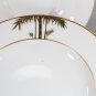 Soup or Serving Dishes, Bamboo Pattern, Set of 4, 9" Wide, Unknown Maker, 23530