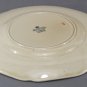 Crown Ducal Blue Pansy Vintage 9" Embossed Rim Plate, Gainsborough, England, 23533