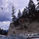 Radium Hot Springs Lodge Sign, Canada, 1964 Vintage Color Slide, 22960