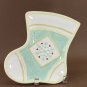 Christmas Stocking Plate, Bella Casa, Ganz, Cookies, Treats, Teacher Gift, 23008
