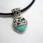 Sterling Silver Pendant with Turquoise