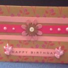Happy Birthday Greeting Card With Neon Pop