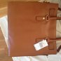 AUTHENTIC NEW NWT Michael Kors Hamilton Large Tote Luggage genuine Leather