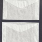100 #3 Glassine Envelopes  ( 2 1/2 X 4 1/4  )