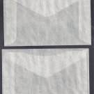 100 #4 Glassine Envelopes ( 3 1/4 x 4 7/8 )