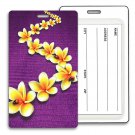 Plumeia Luggage Bag Travel Tag Flower Lady Bug Lenticular #LT01-290#