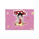 Postcard Betty Boop Star Pink Kick 4x6” Lenticular #BB-204-PC#