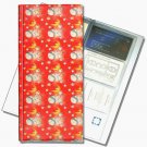 Moon Space Stars Red Business Card Book File 3D Lenticular #R-132-BF128#