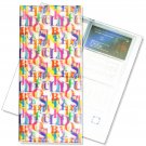 Rainbow Alphabet Business Card Book File 3D Lenticular Multicolor #R-126-BF128#